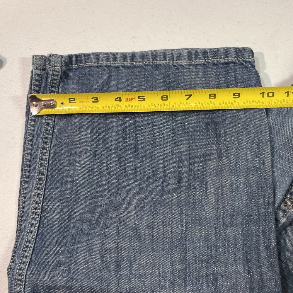 Levis 569 Jeans Mens 38x32 Loose Straight Baggy Medium Wash Denim EUC
